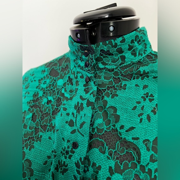Roseanna - Emerald Lace Blouse - Button Up - Size 36 - BNWT - Picture 3 of 6